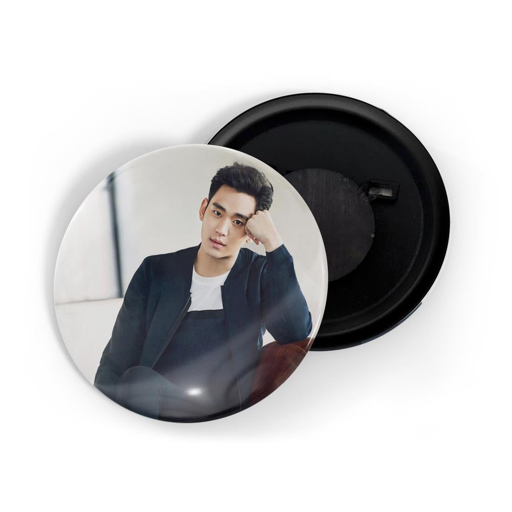 dhcrafts Fridge Magnet K-Drama Korean Actor Multicolour Kim Soo-hyun D7 Glossy Finish Design Pack of 1